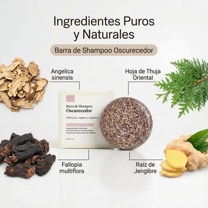 Oba Hair | Champú Natural para Oscurecer el Cabello